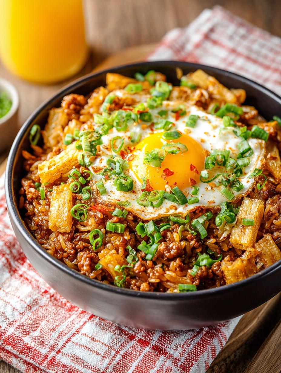 Crockpot Egg Roll Bowl