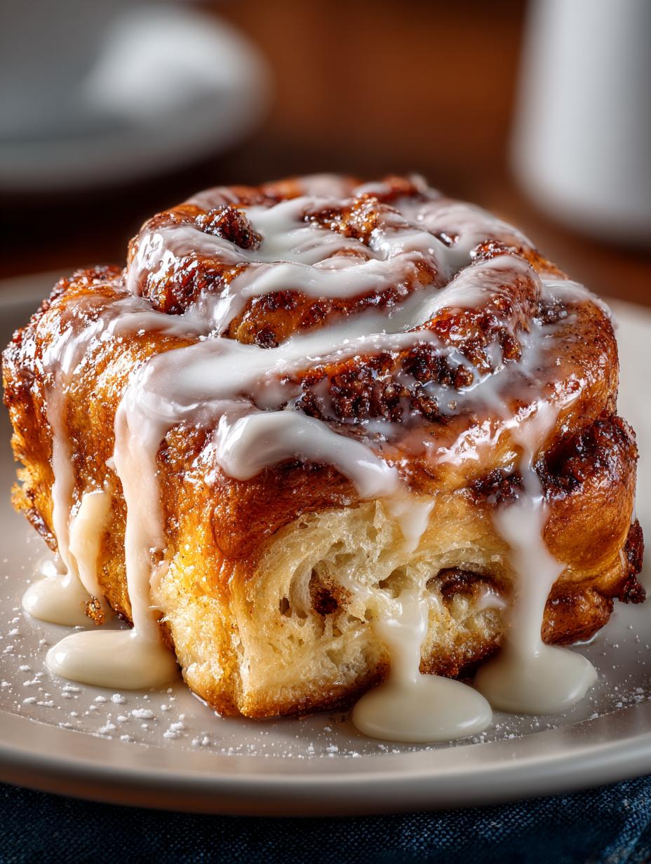 Croissant Cinnamon Rolls Decadent