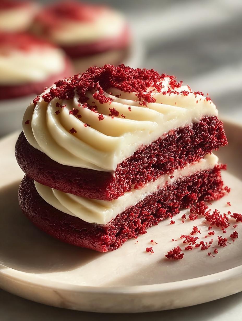 Crumbl Copycat Red Velvet: 7 Secrets to Perfect Cookies - Crumbl Copycat Red Velvet - additional detail