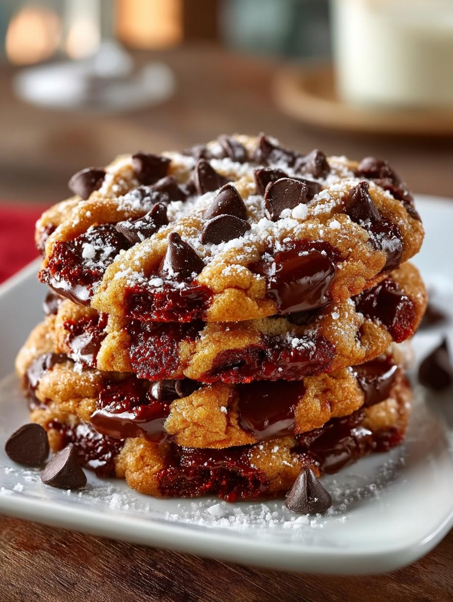 Decadent Chocolate Chip Red