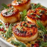 Elegant Scallops with Vodka