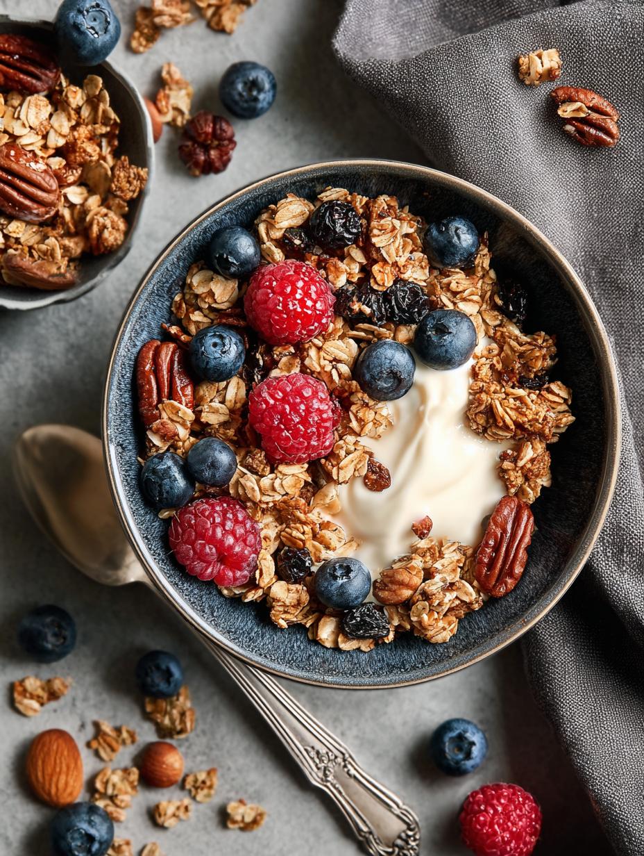 Energizing Protein Granola For a Healthy Start - Energizing Protein Granola For - main visual representation