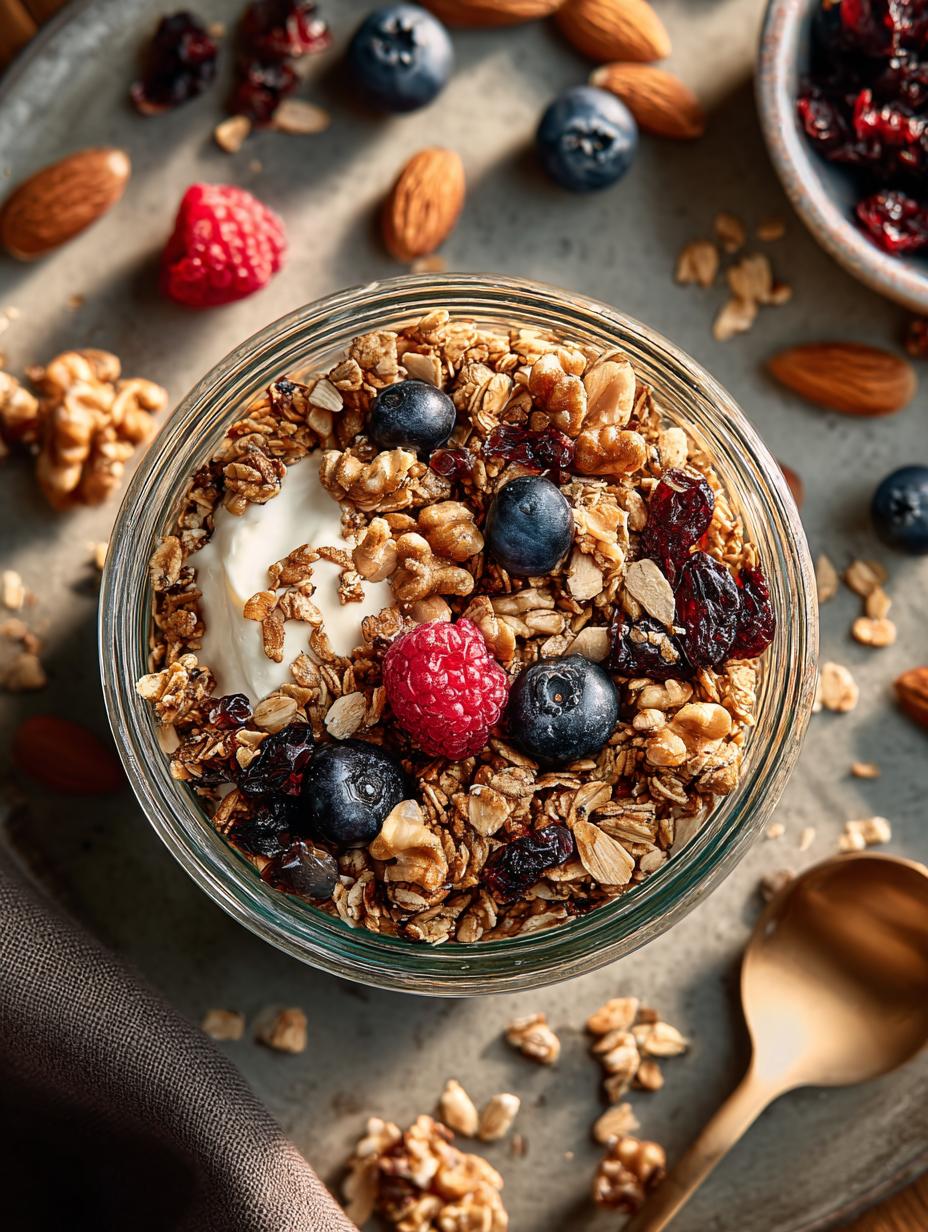 Energizing Protein Granola For a Healthy Start - Energizing Protein Granola For - additional detail