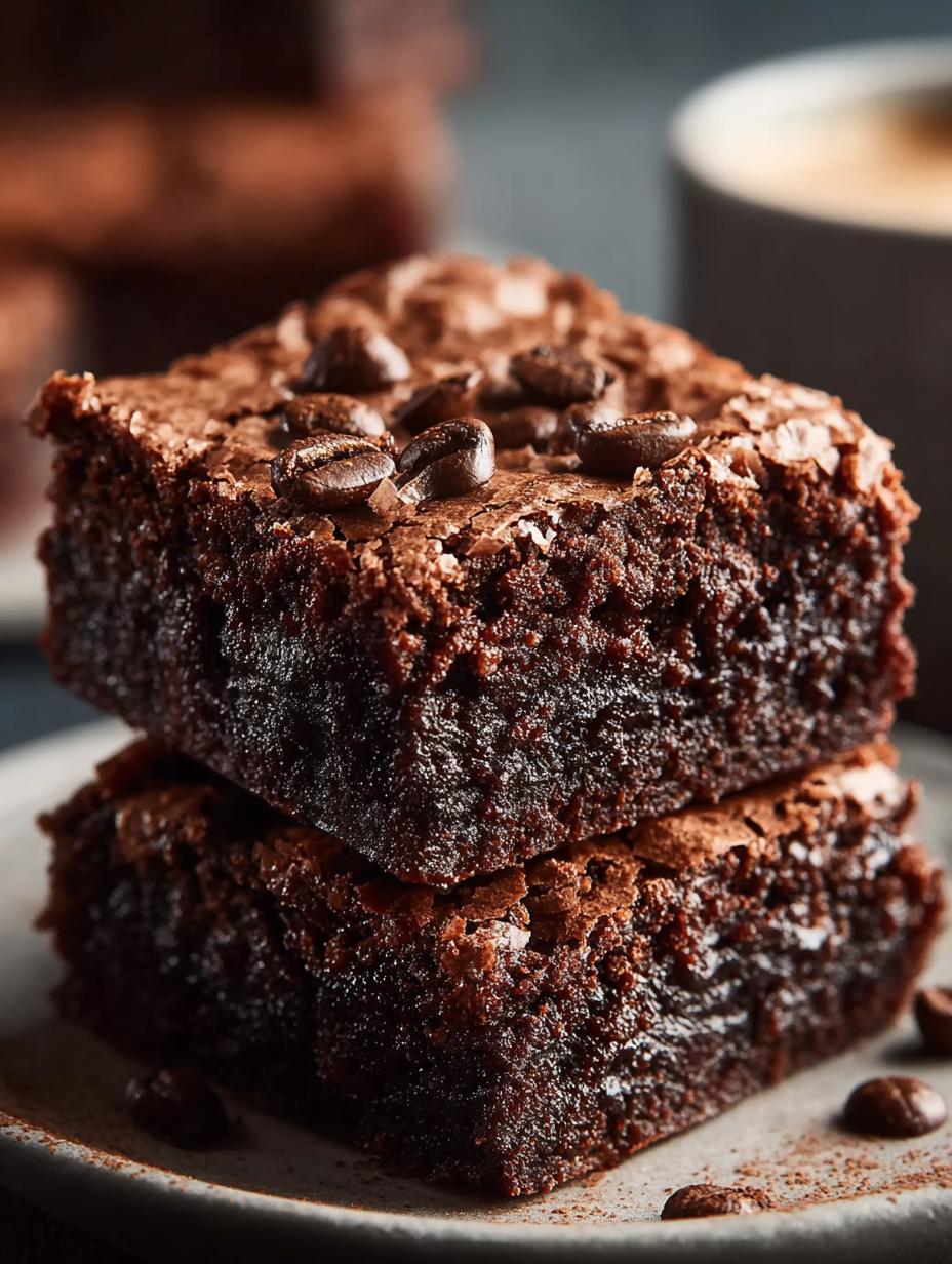 Espresso Brownies Rich Indulgent That Satisfy Your Cravings - Espresso Brownies Rich Indulgent - additional detail