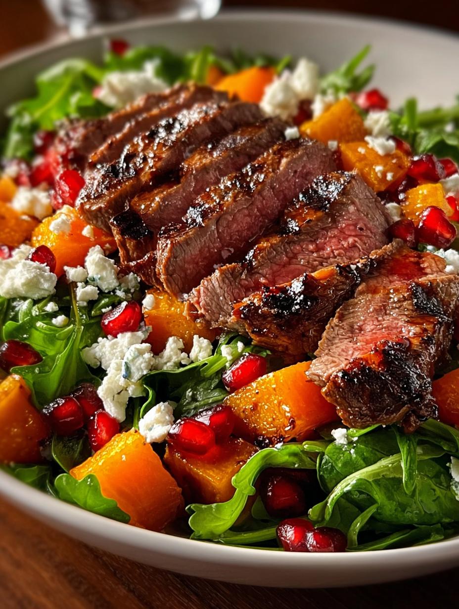 Fall Harvest Steak Salad: 5 Hearty Autumn Flavors - Fall Harvest Steak Salad - main visual representation