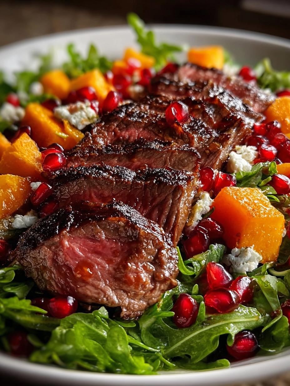 Fall Harvest Steak Salad