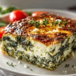 Feta Spinach Casserole
