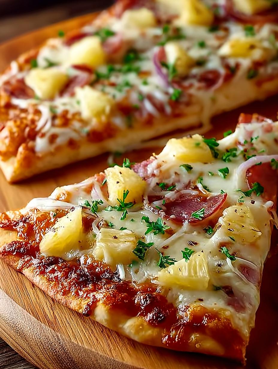 Flatbread Hawaiian Pizza Incredible