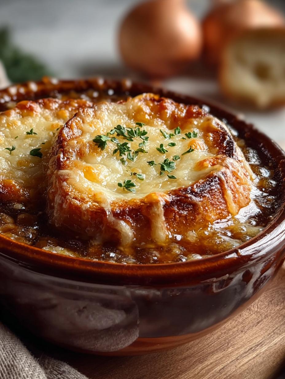 Cozy French Onion Soup: 7 Steps to Comforting Bliss - French Onion Soup Cozy - main visual representation