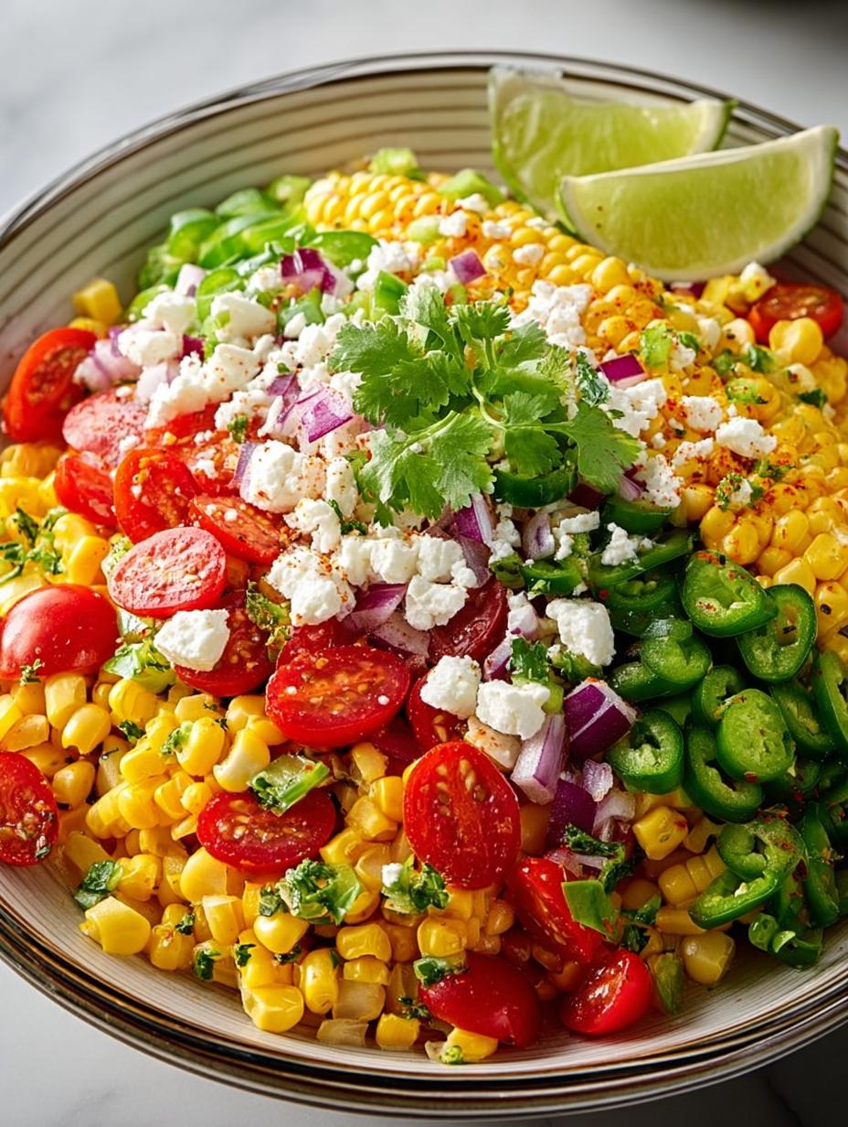 Fresh Corn Salad with