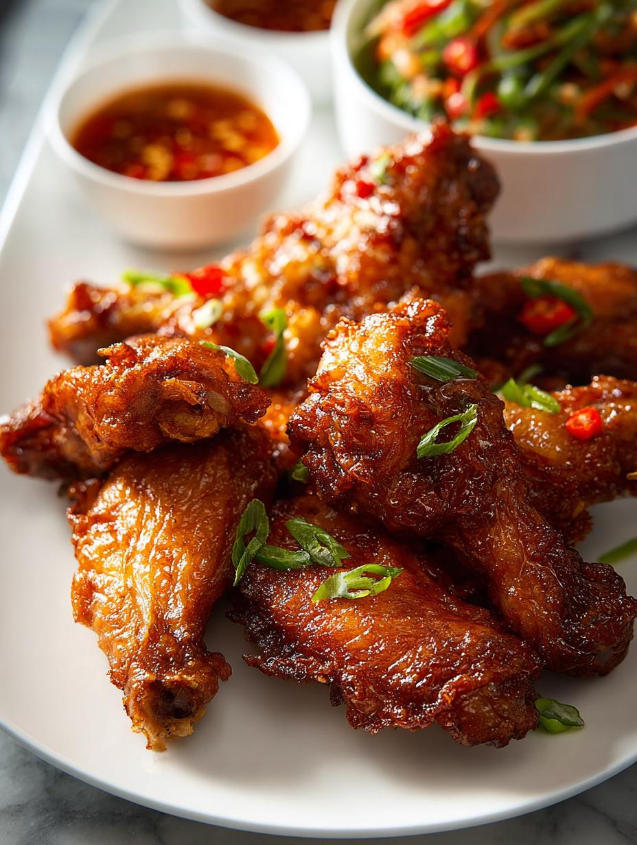 Fried Chicken Wings Chinese