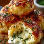 Garlic Butter Cheese Bombs