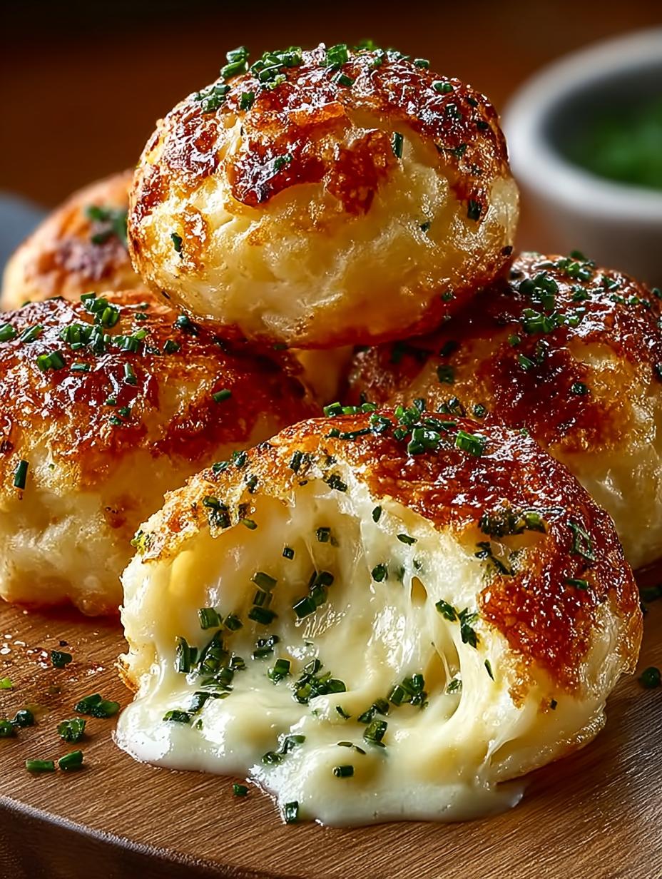 Garlic Butter Cheese Bombs