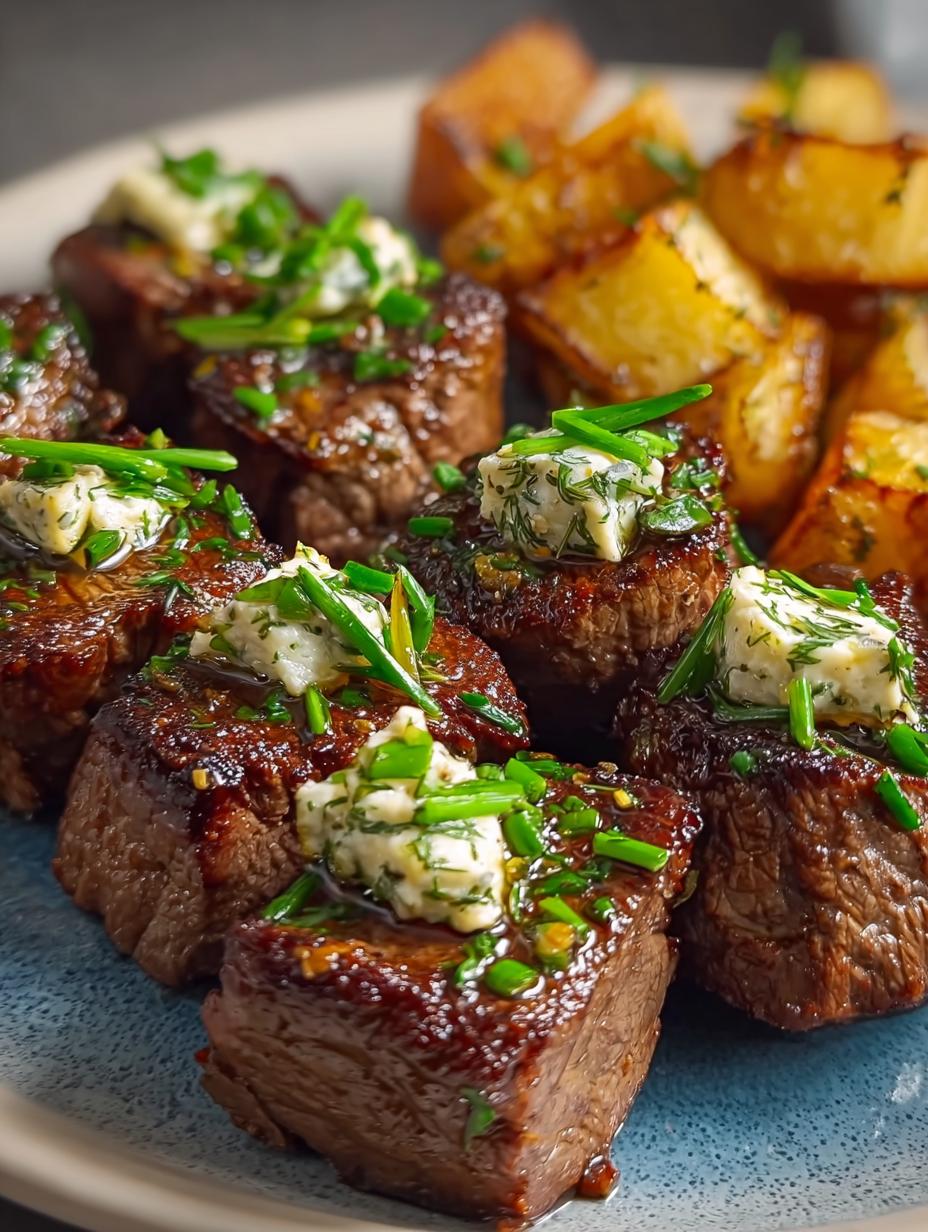 Garlic Butter Steak Bites