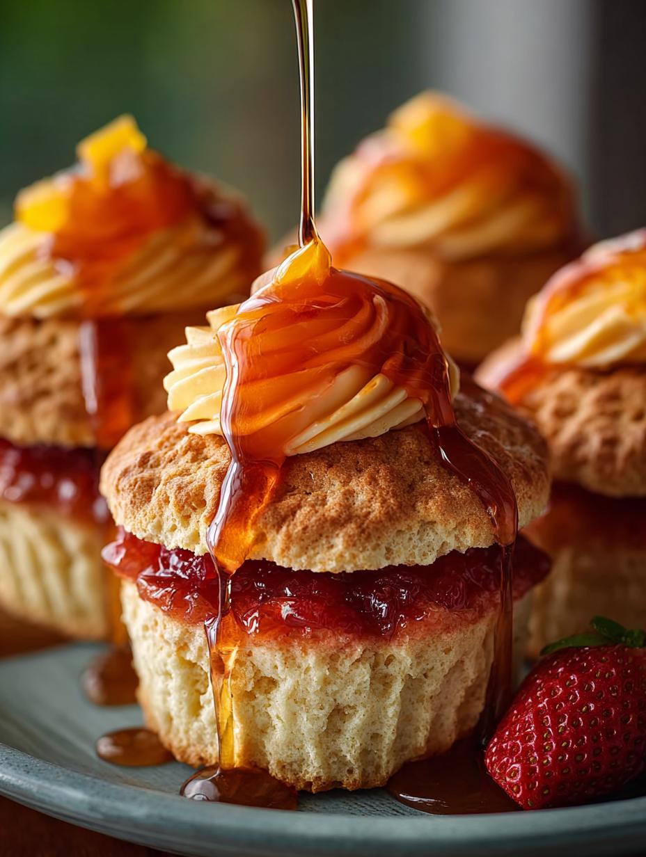 Gin Extract Gingerbread Scones