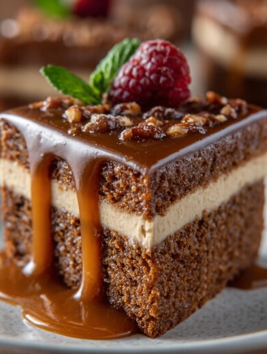 Delicious Gingerbread Layer Cake: A Festive Delight - Gingerbread Layer Cake - main visual representation