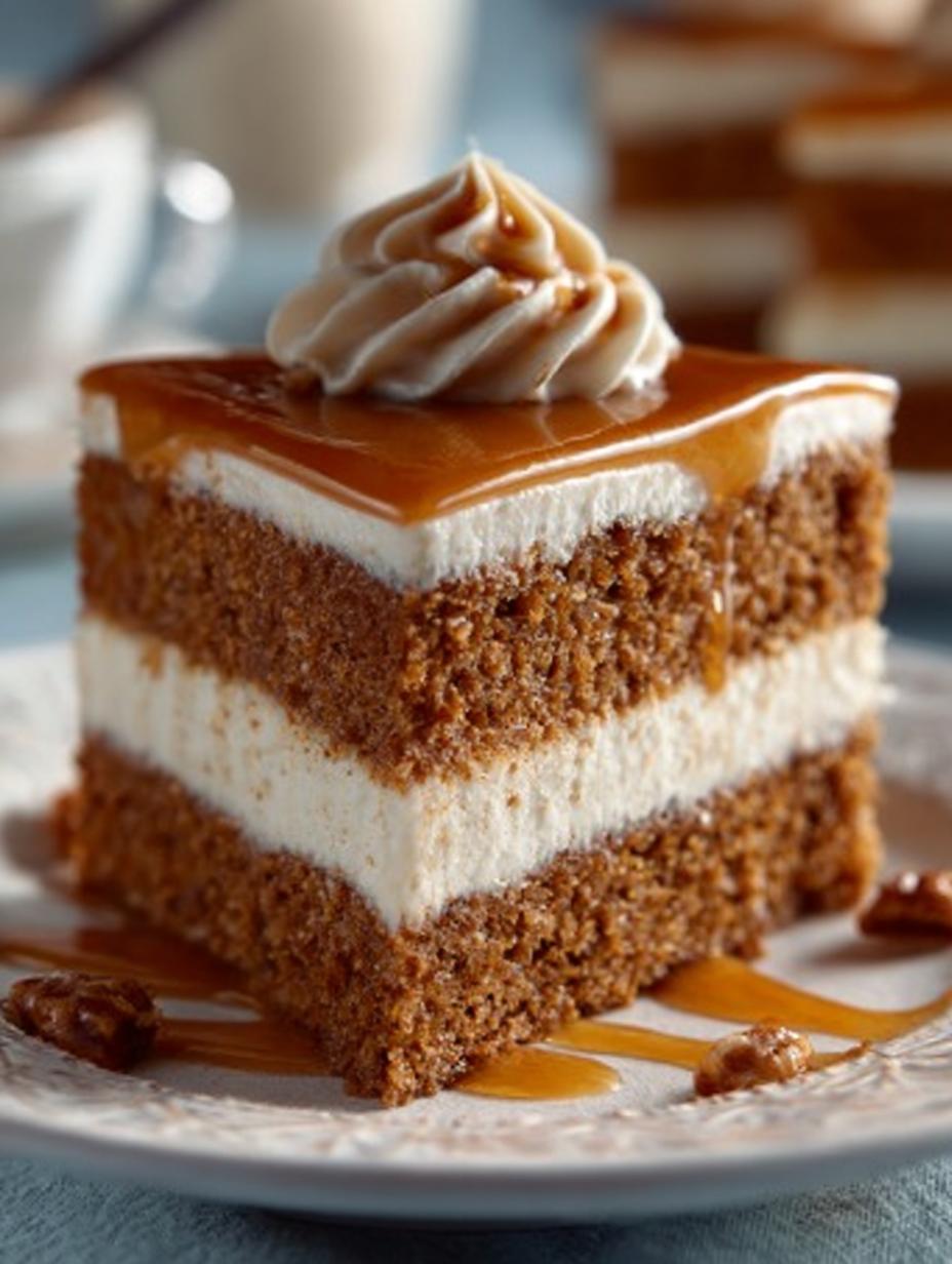 Delicious Gingerbread Layer Cake: A Festive Delight - Gingerbread Layer Cake - additional detail