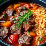 Giouvetsi Greek Beef Stew