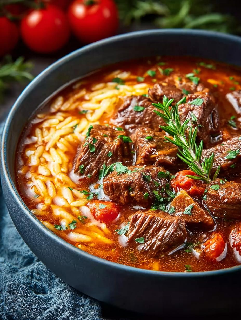 Giouvetsi Greek Beef Stew: 10 Reasons to Love This Dish - Giouvetsi Greek Beef Stew - additional detail