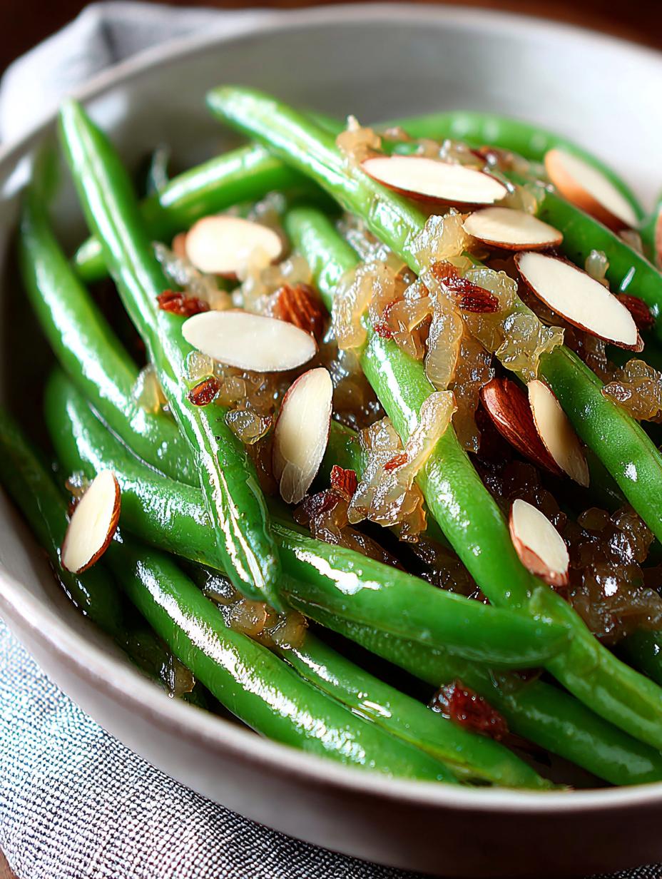 Green Beans with Almonds