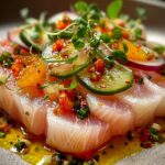 Hamachi Crudo with Yuzu
