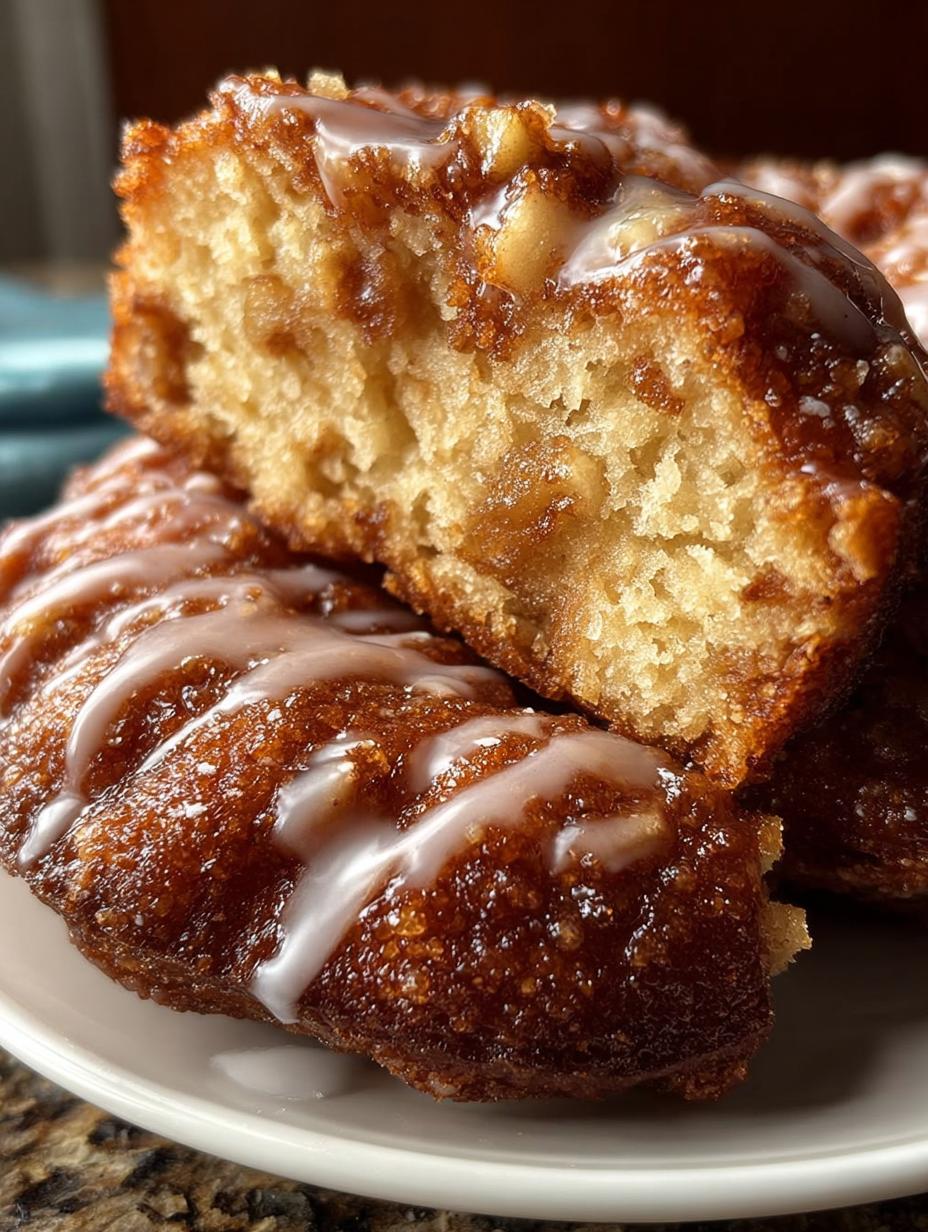 Healthy Amish Apple Fritter