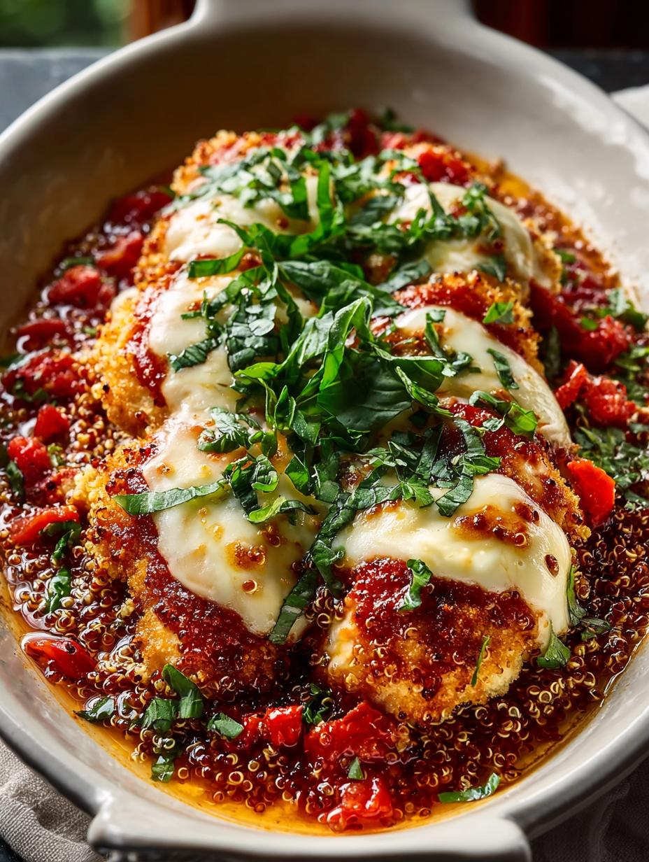 Healthy Chicken Parmesan Quinoa: 5 Delicious Benefits - Healthy Chicken Parmesan Quinoa - main visual representation