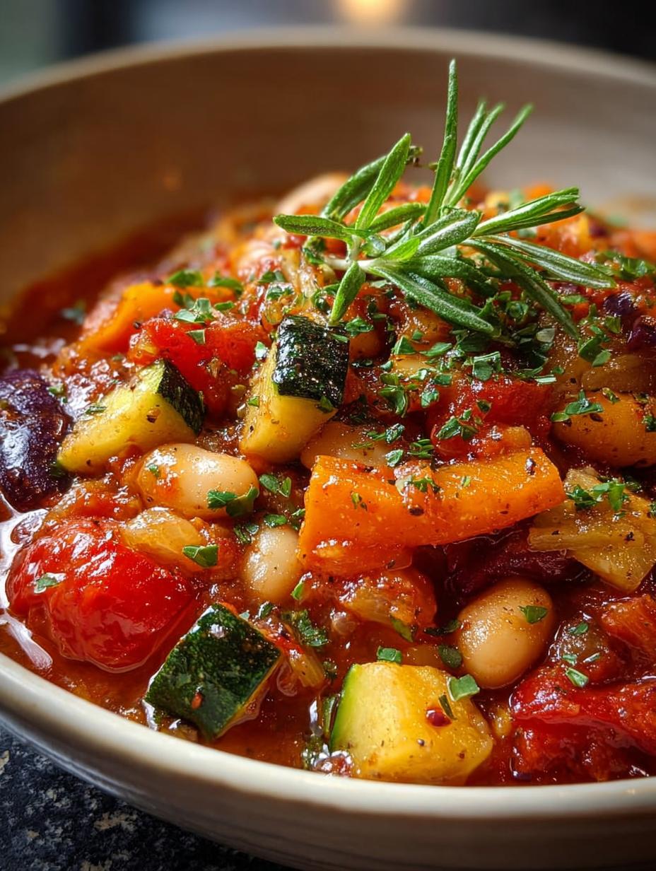 Healthy Crockpot Ratatouille Cannellini