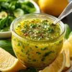 Healthy Lemon Basil Vinaigrette