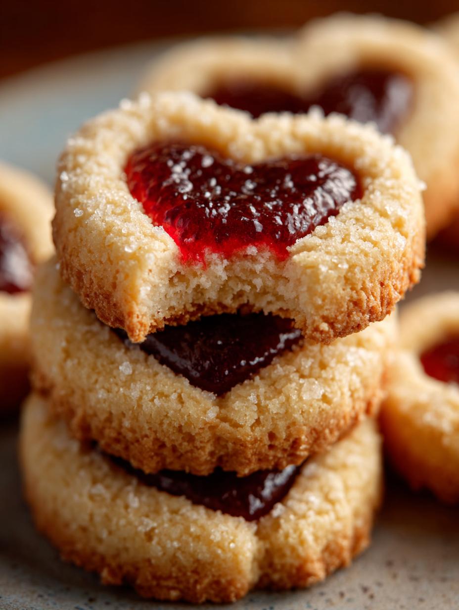 Heart Thumbprint Cookies Soft