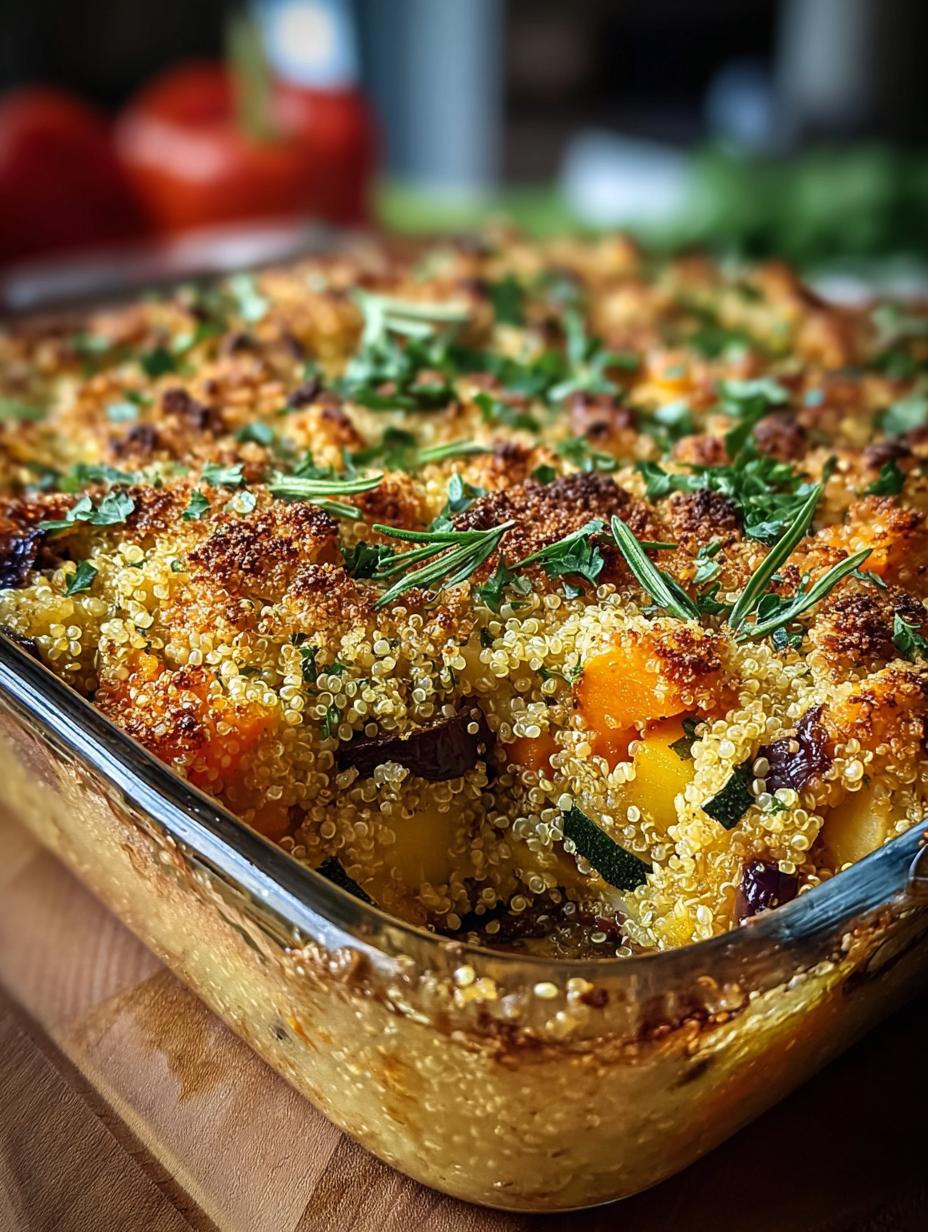 Easy Herbed Quinoa Veggie Bake for Flavorful Meals - Herbed Quinoa Veggie Bake - main visual representation