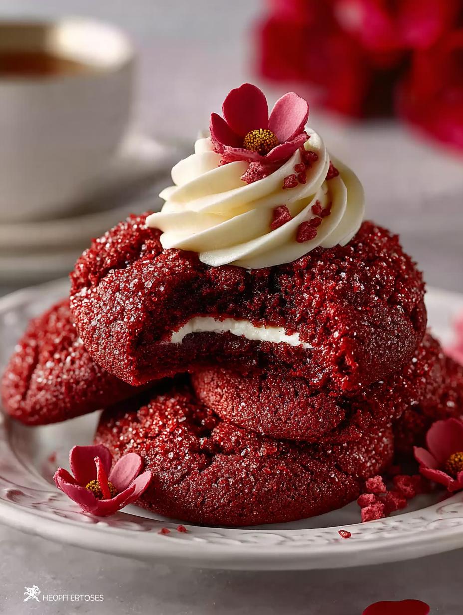 Delicious Hersheys Red Velvet Blossoms to Try Today - Hersheys Red Velvet Blossoms - main visual representation