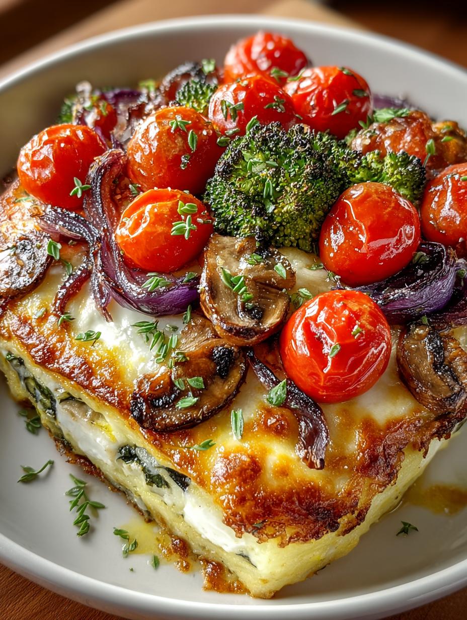 Delicious High Protein Veggie Bake in 45 Minutes - High Protein Veggie Bake - additional detail