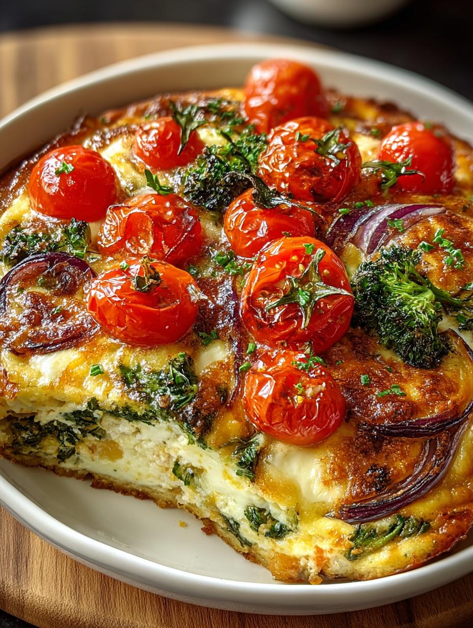 High Protein Veggie Bake