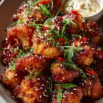 Honey Chili Cauliflower Wings
