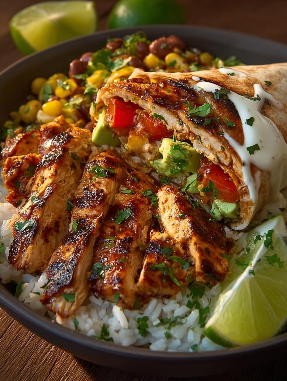 Honey Lime Chicken Burrito: 5 Reasons to Indulge - Honey Lime Chicken Burrito - additional detail