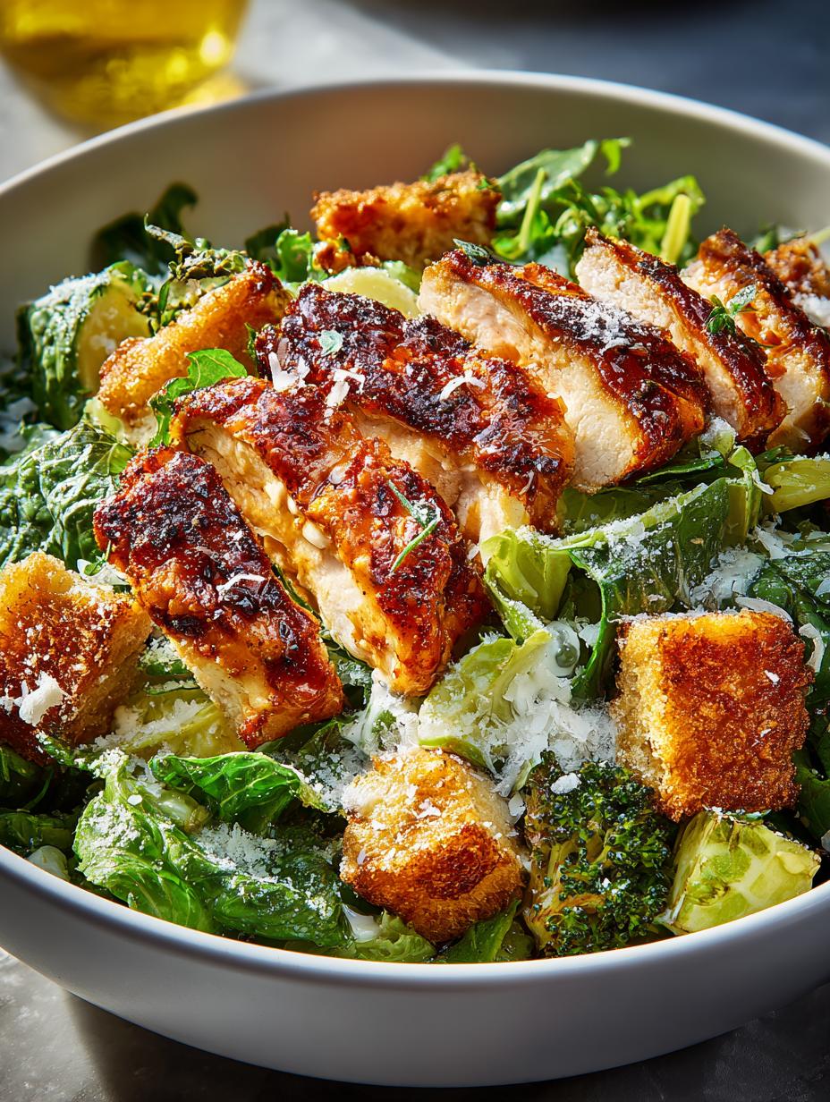 Hot Honey Chicken Caesar: 7 Flavorful Twists to Try - Hot Honey Chicken Caesar - main visual representation