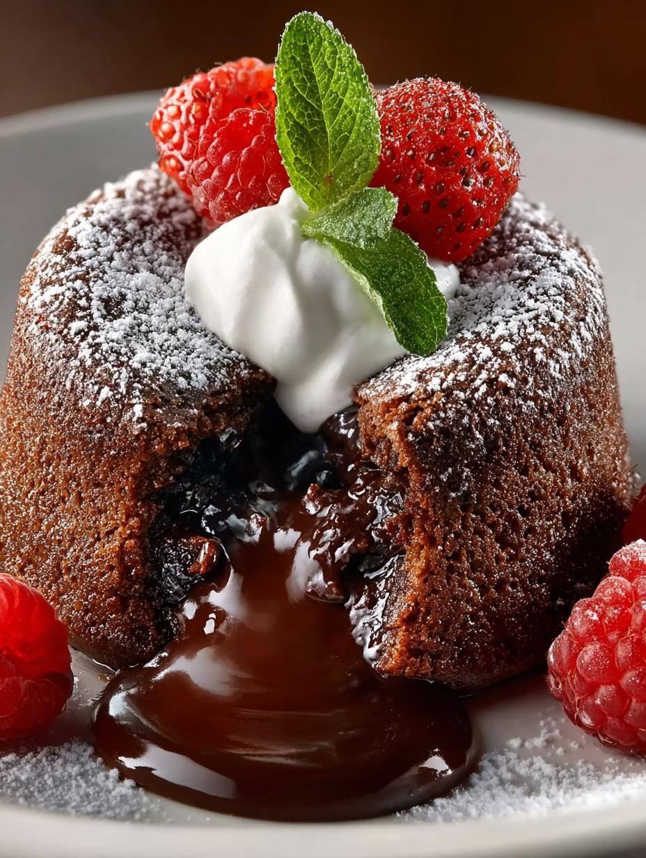 Indulgent Chocolate Lava Cake
