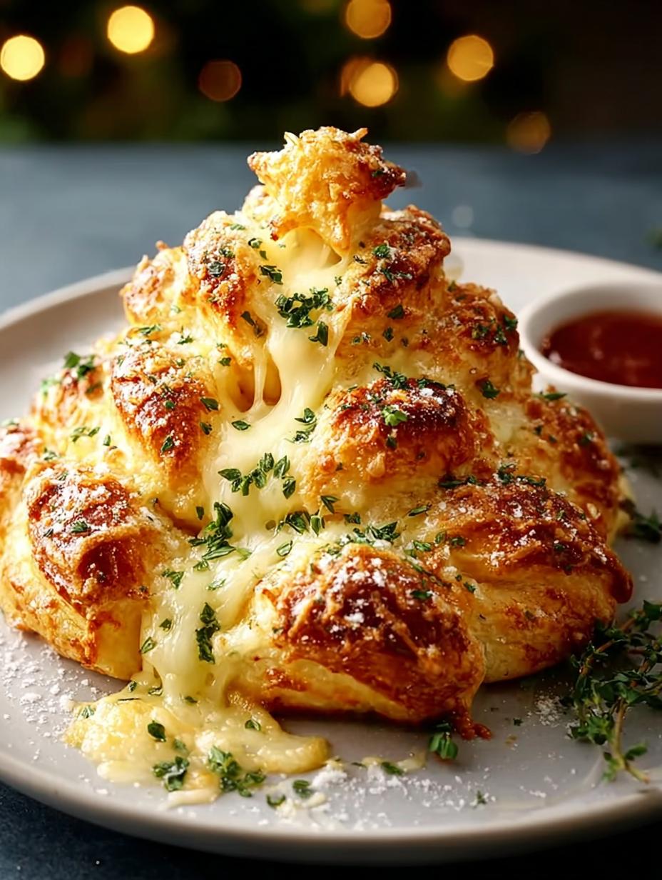 Irresistible Cheesy Christmas Tree: 5 Festive Treats - Irresistible Cheesy Christmas Tree - additional detail