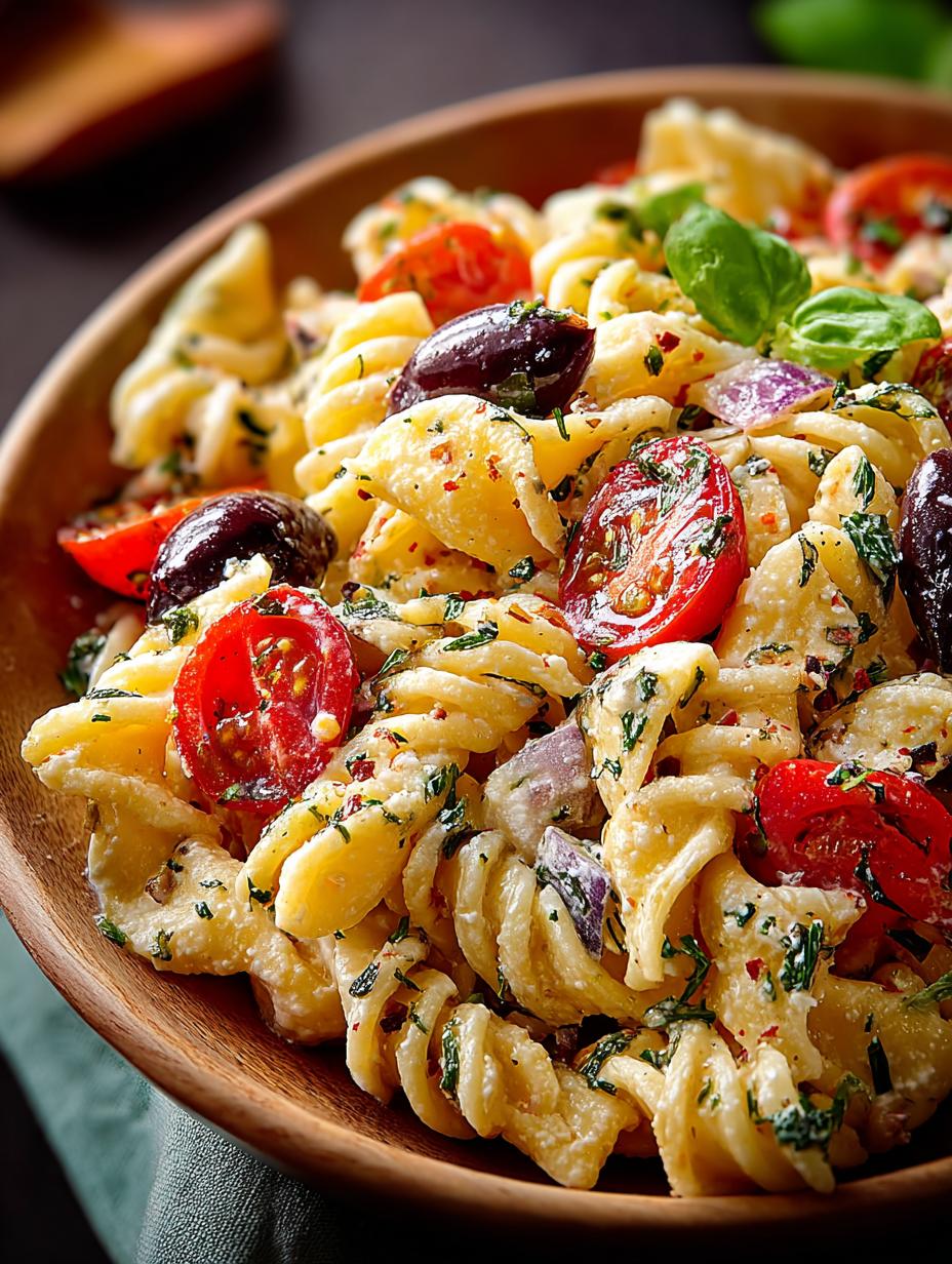 Irresistible Italian Pasta Salad