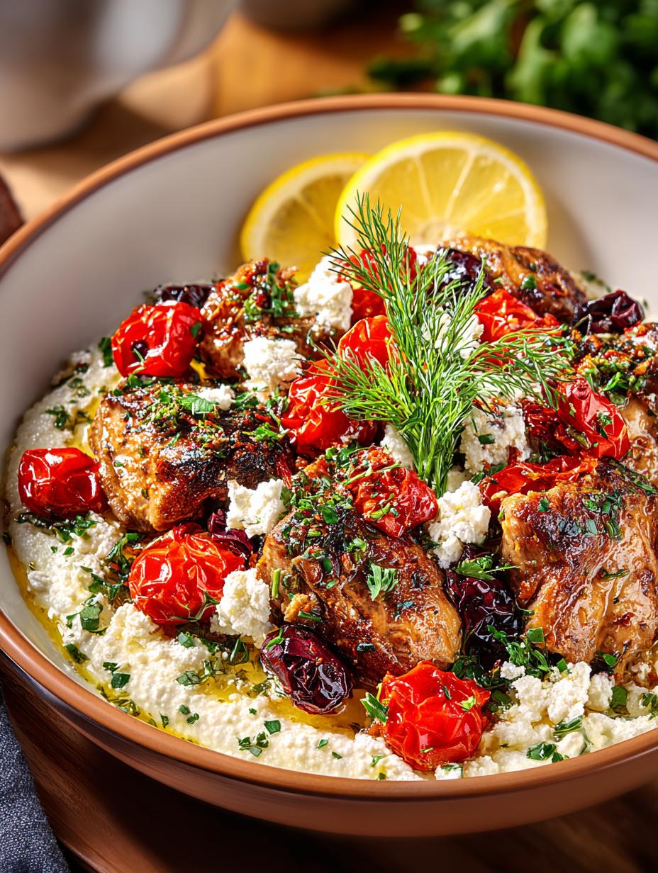 Irresistible Slow Cooker Greek Chicken Recipe for Dinner - Irresistible Slow Cooker Greek - additional detail