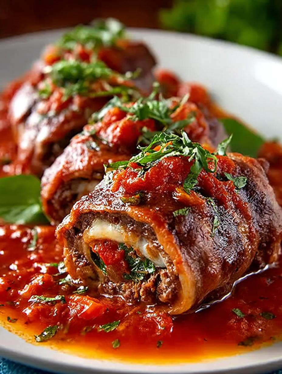 Italian Beef Braciole: 7 Secrets to Perfect Flavor - Italian Beef Braciole - additional detail