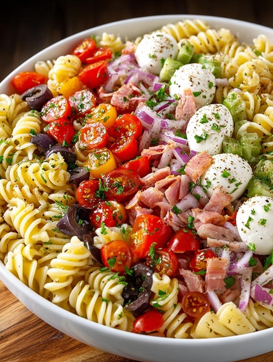 Delicious Italian Pasta Salad for Every Occasion 4 Delicious Italian Pasta Salad for Every Occasion - Italian Pasta Salad - main visual representation