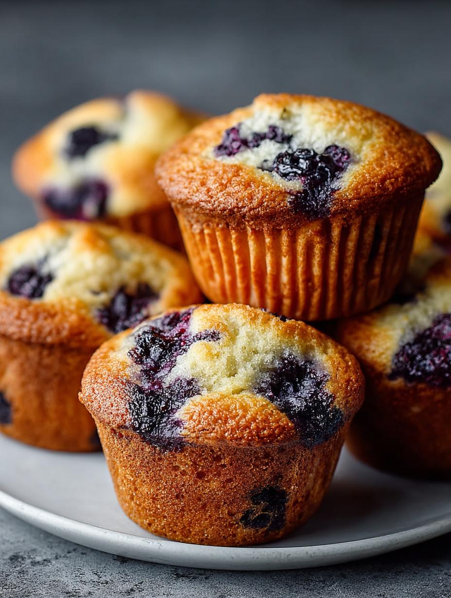 Keto Blueberry Muffins For