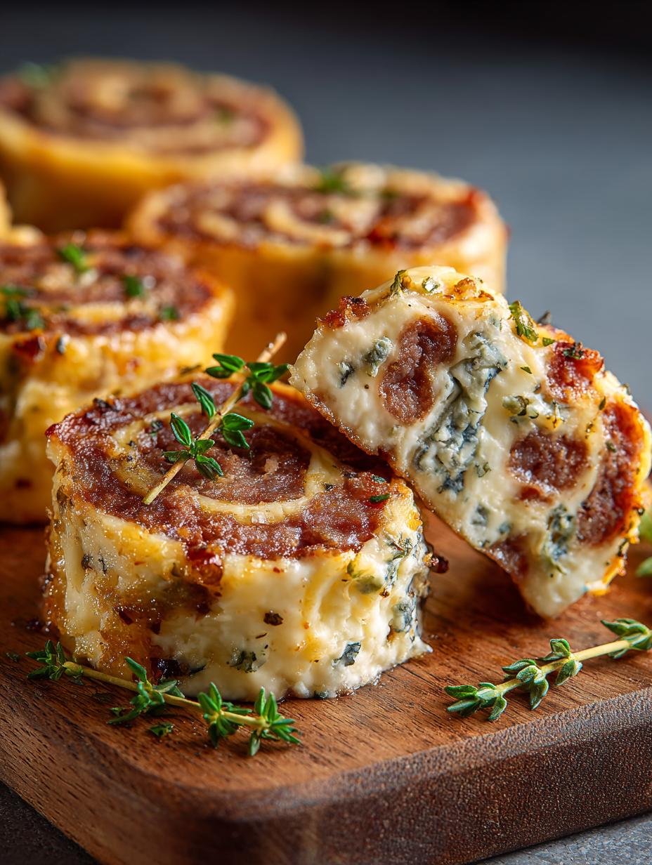 Keto Sausage Cream Cheese Pinwheels: 2g Net Carbs Delight - Keto Sausage Cream Cheese - main visual representation