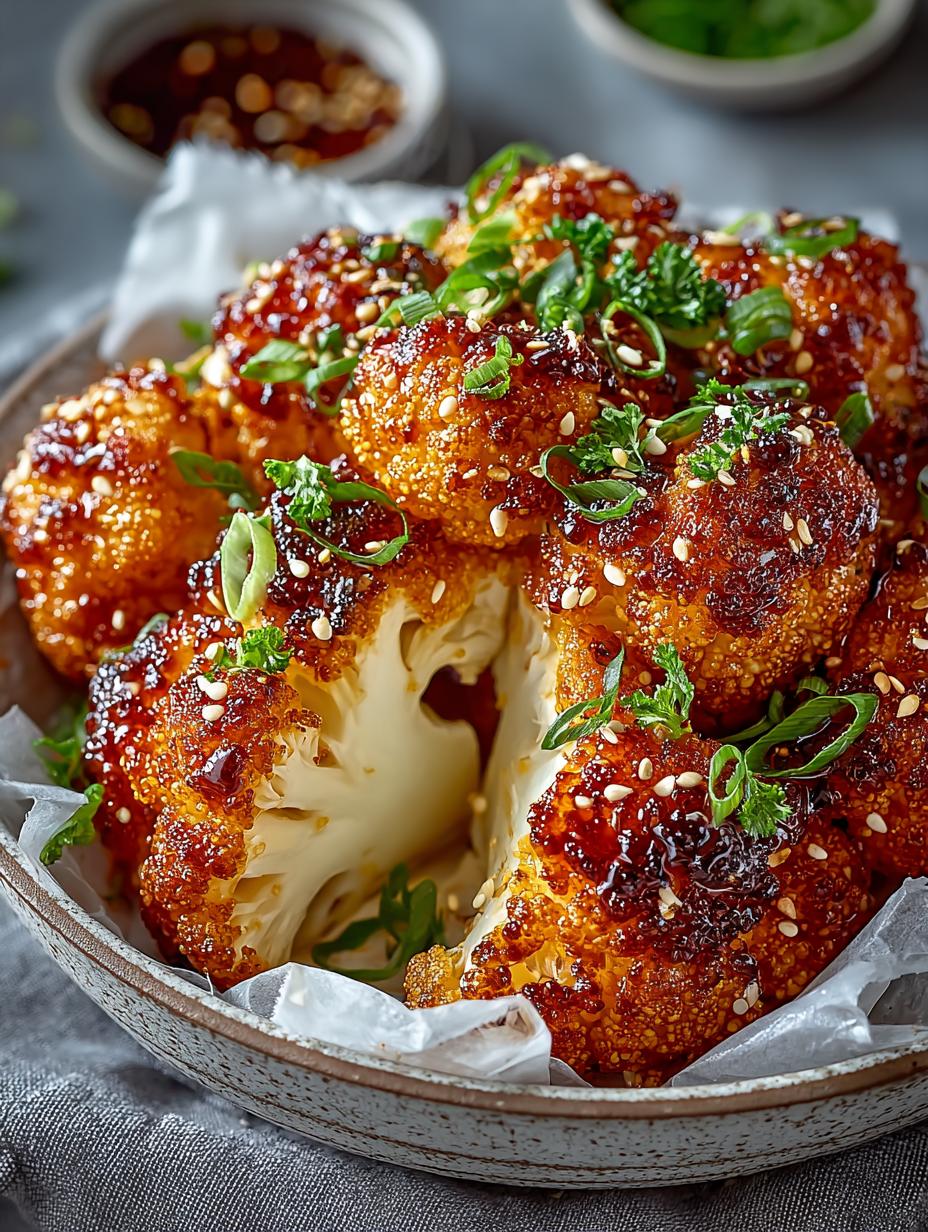 Korean Baked Cauliflower: 5 Spicy-Sweet Flavors to Try - Korean Baked Cauliflower - main visual representation