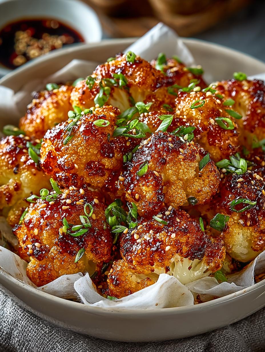 Korean Baked Cauliflower