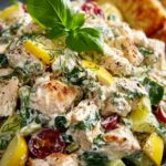 Lemon Basil Chicken Salad