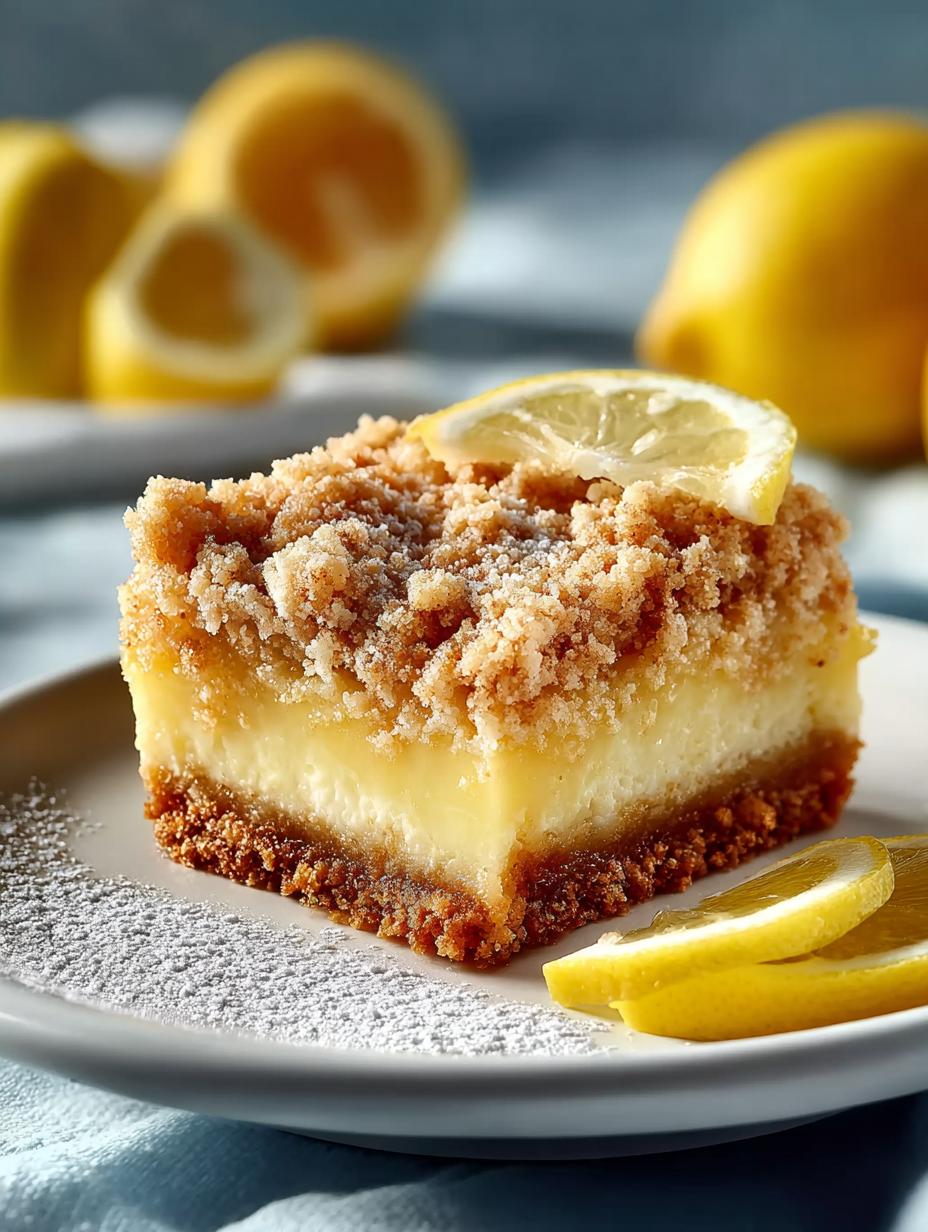 Lemon Crumb Bars Refreshing: 16 Zesty Treats to Enjoy - Lemon Crumb Bars Refreshing - additional detail