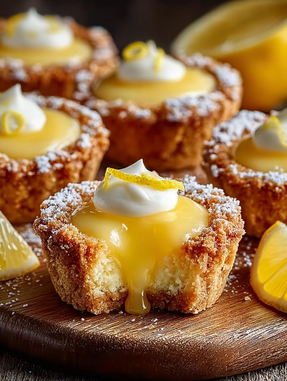 Lemon Curd Cookie Cups: 24 Irresistibly Sweet Delights - Lemon Curd Cookie Cups - main visual representation